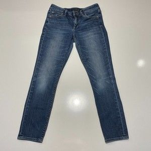 Lucky Brand Lolita Crop Skinny Denim Jeans Size 2/26 Mid Rise 5 Pockets